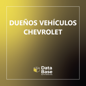 Dueños vehículos Chevrolet