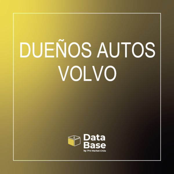 BBDD vehículos Volvo